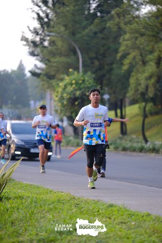 Race photo from Taman Budaya x BOGORUN 2025