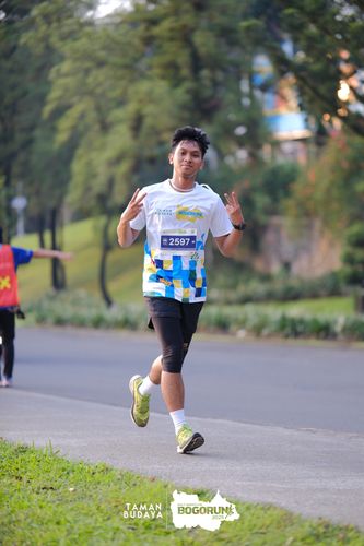 Race photo from Taman Budaya x BOGORUN 2025