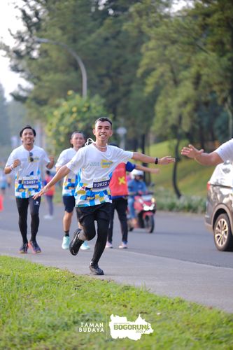 Race photo from Taman Budaya x BOGORUN 2025