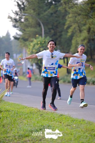 Race photo from Taman Budaya x BOGORUN 2025