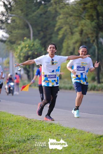 Race photo from Taman Budaya x BOGORUN 2025