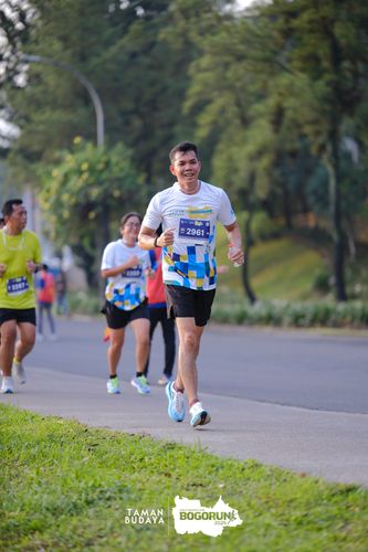 Race photo from Taman Budaya x BOGORUN 2025