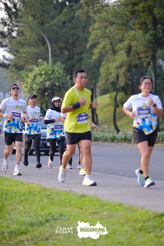 Race photo from Taman Budaya x BOGORUN 2025