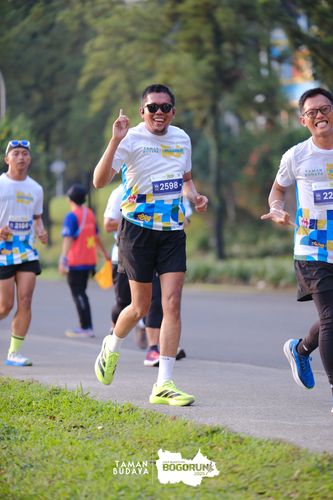 Race photo from Taman Budaya x BOGORUN 2025