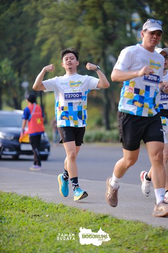 Race photo from Taman Budaya x BOGORUN 2025