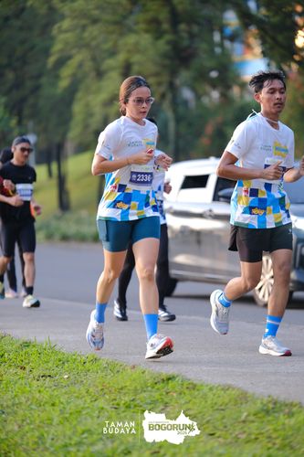 Race photo from Taman Budaya x BOGORUN 2025