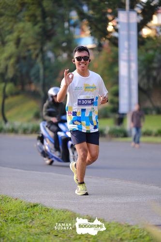 Race photo from Taman Budaya x BOGORUN 2025