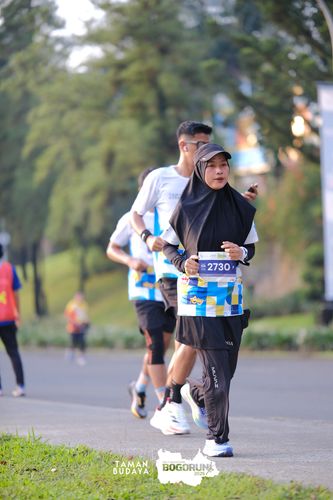Race photo from Taman Budaya x BOGORUN 2025