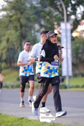 Race photo from Taman Budaya x BOGORUN 2025