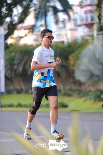 Race photo from Taman Budaya x BOGORUN 2025