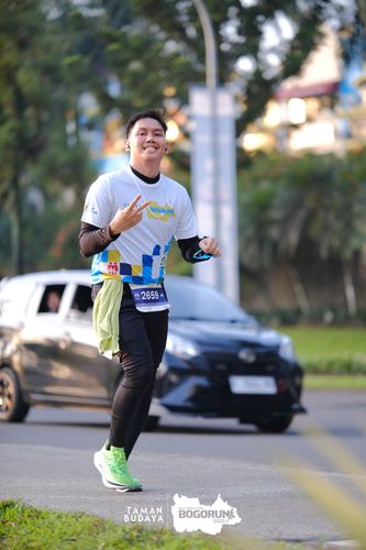 Race photo from Taman Budaya x BOGORUN 2025