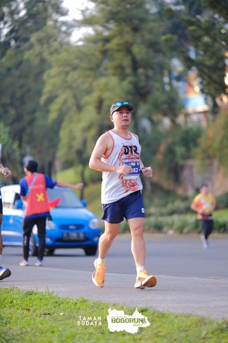 Race photo from Taman Budaya x BOGORUN 2025