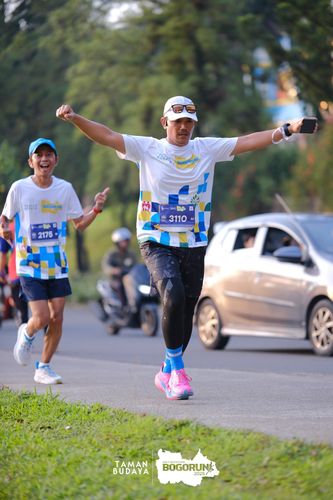 Race photo from Taman Budaya x BOGORUN 2025