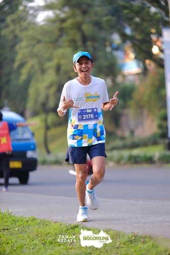 Race photo from Taman Budaya x BOGORUN 2025