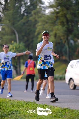 Race photo from Taman Budaya x BOGORUN 2025