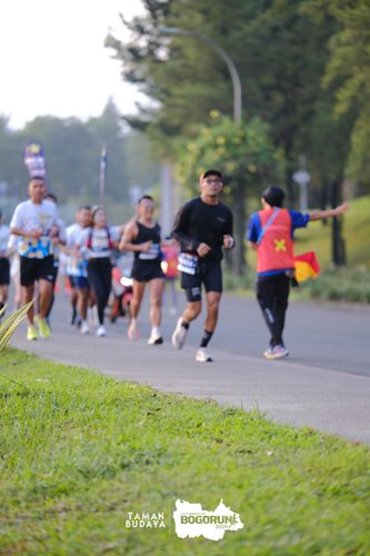 Race photo from Taman Budaya x BOGORUN 2025