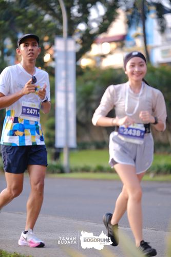 Race photo from Taman Budaya x BOGORUN 2025