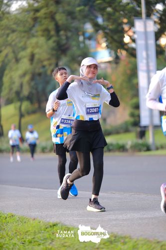 Race photo from Taman Budaya x BOGORUN 2025