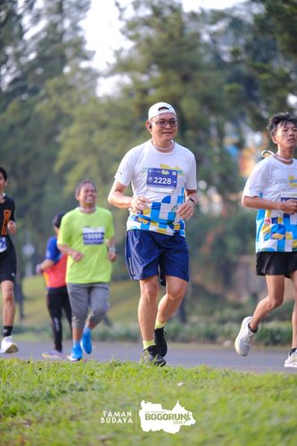 Race photo from Taman Budaya x BOGORUN 2025