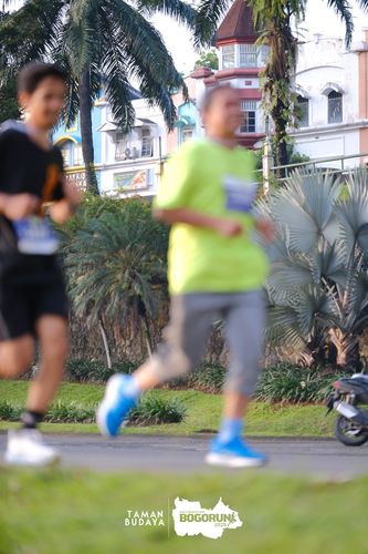 Race photo from Taman Budaya x BOGORUN 2025