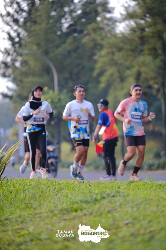 Race photo from Taman Budaya x BOGORUN 2025