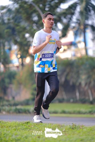 Race photo from Taman Budaya x BOGORUN 2025
