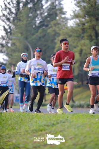 Race photo from Taman Budaya x BOGORUN 2025