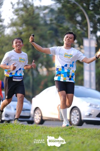 Race photo from Taman Budaya x BOGORUN 2025