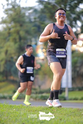 Race photo from Taman Budaya x BOGORUN 2025