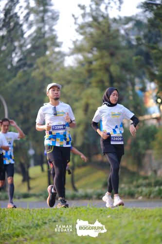 Race photo from Taman Budaya x BOGORUN 2025