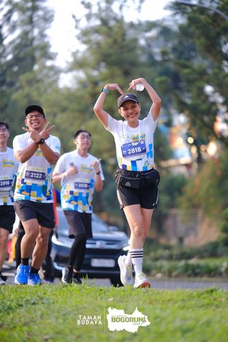 Race photo from Taman Budaya x BOGORUN 2025