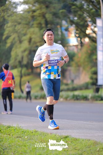 Race photo from Taman Budaya x BOGORUN 2025
