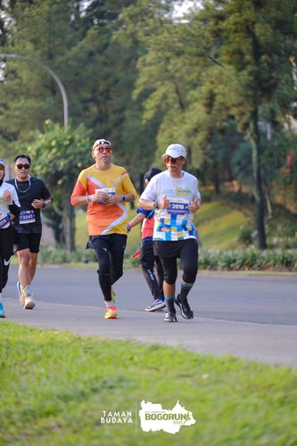 Race photo from Taman Budaya x BOGORUN 2025