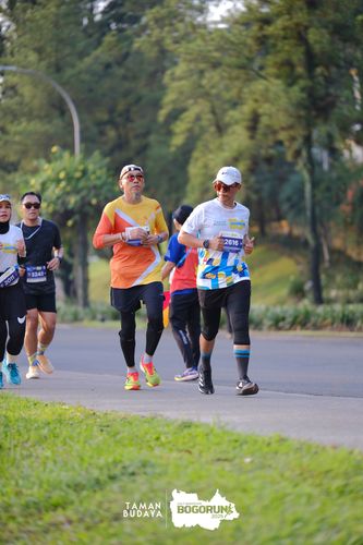Race photo from Taman Budaya x BOGORUN 2025