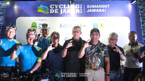 Race photo from Cycling de Jabar 2024