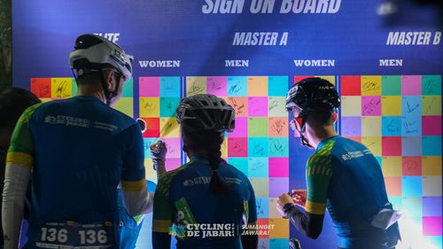 Race photo from Cycling de Jabar 2024
