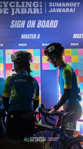 Race photo from Cycling de Jabar 2024