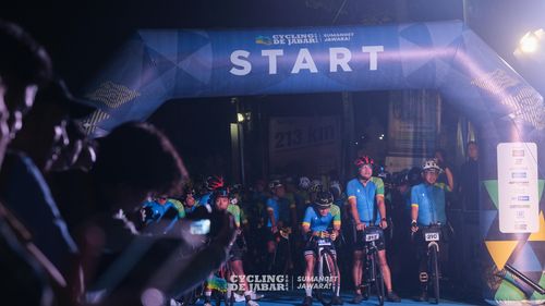 Race photo from Cycling de Jabar 2024