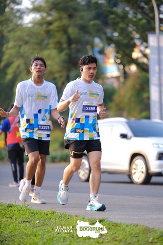 Race photo from Taman Budaya x BOGORUN 2025