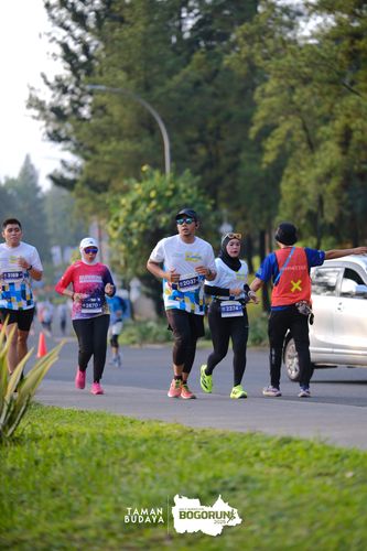 Race photo from Taman Budaya x BOGORUN 2025