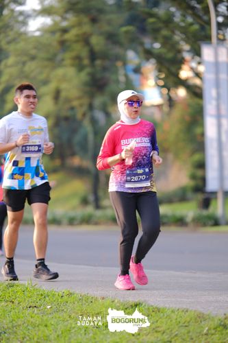 Race photo from Taman Budaya x BOGORUN 2025
