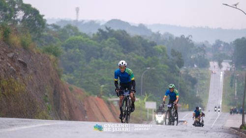 Race photo from Cycling de Jabar 2024