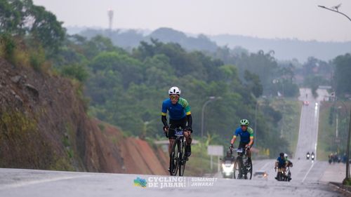 Race photo from Cycling de Jabar 2024