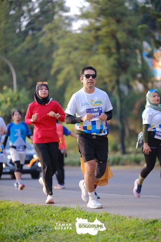 Race photo from Taman Budaya x BOGORUN 2025