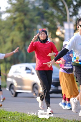Race photo from Taman Budaya x BOGORUN 2025
