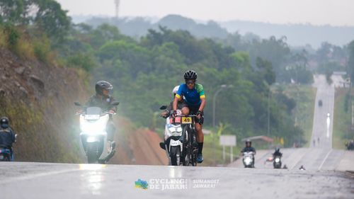 Race photo from Cycling de Jabar 2024