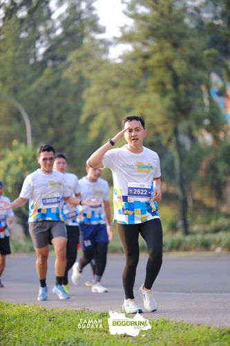 Race photo from Taman Budaya x BOGORUN 2025