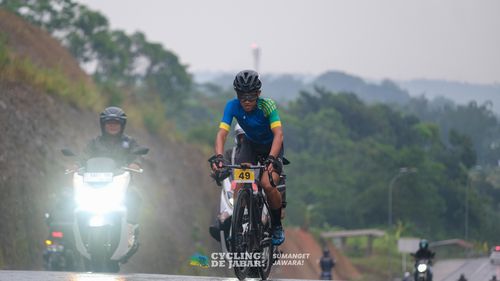 Race photo from Cycling de Jabar 2024