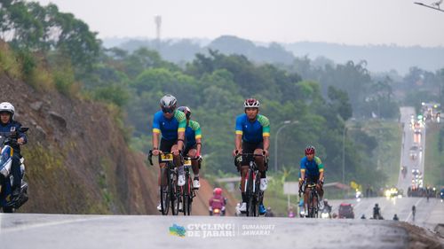 Race photo from Cycling de Jabar 2024