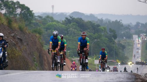 Race photo from Cycling de Jabar 2024